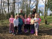 Primary Two enjoying Forest Schools